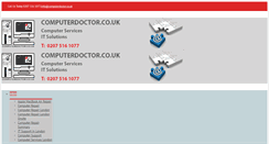 Desktop Screenshot of computerdoctor.co.uk