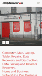 Mobile Screenshot of computerdoctor.ie